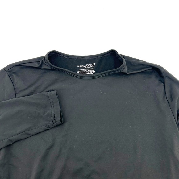 Thermajohn Other - Thermajohn Mens Thermal Base Layer Top Black Size Medium Long Sleeve